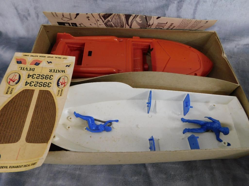 Group of 4 Vintage Plastic Models - Original Boxes - As Is - 5