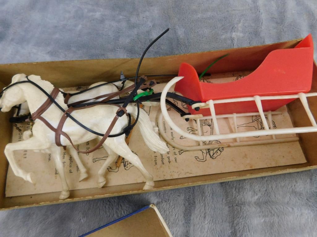Group of 4 Vintage Plastic Models - Original Boxes - As Is - 5
