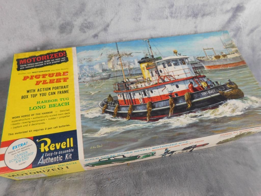 Group of 4 Vintage Plastic Models - Original Boxes - As Is - 8