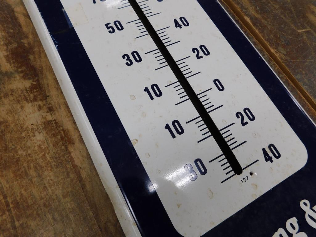Vintage Advertising - Ex Lax Thermometer - Glass Tube Missing - 39" x 8" - 4
