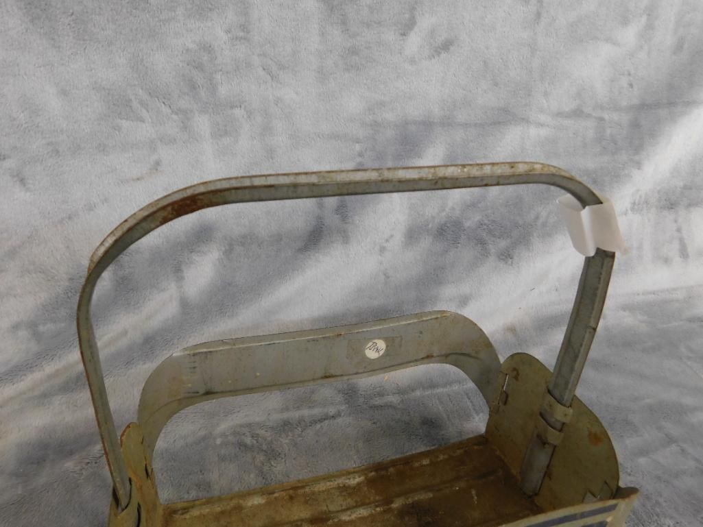 Vintage Aluminum Pepsi Cola 6 Pack Carrier - 4