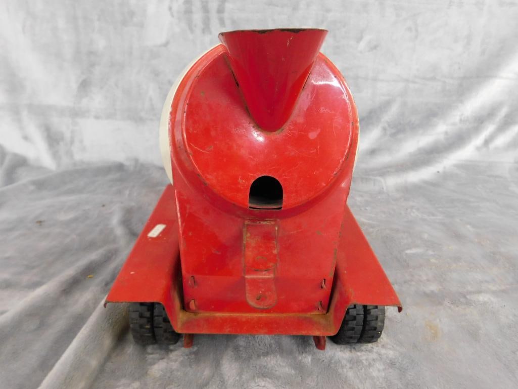Vintage Structo "Ready Mix" Cement Truck - Toy - 9" x 15" x 17.5" - 8