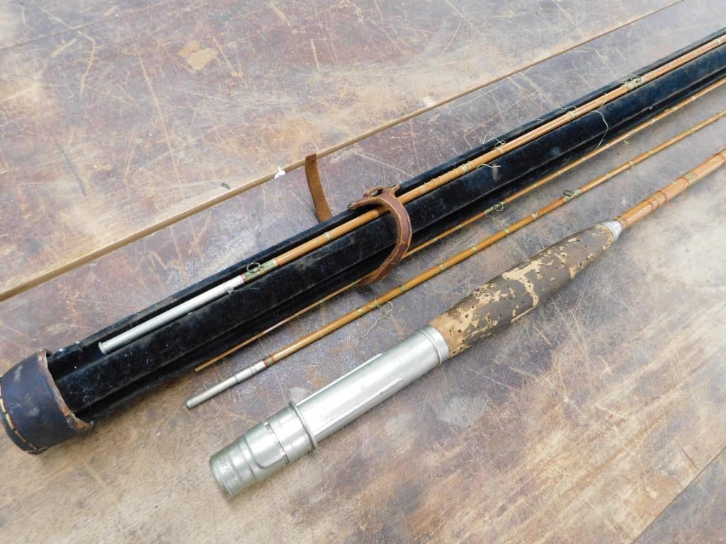Vintage Senate 4 Piece Bamboo Fly Rod: See Photos For Condition and Details