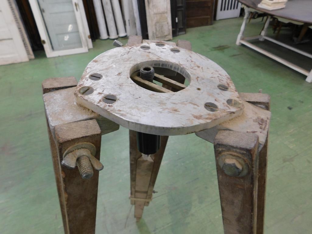 Tripod For a Transit - Adjustable - 6