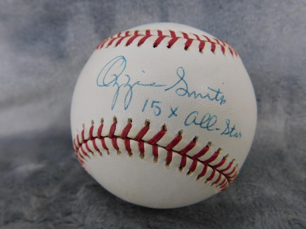 Brooks Robinson and Ozzie Smith Signed Baseballs - 2
