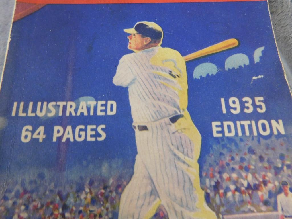 1935 "Babe Ruths Big Book of Baseball" - Paperback - 3