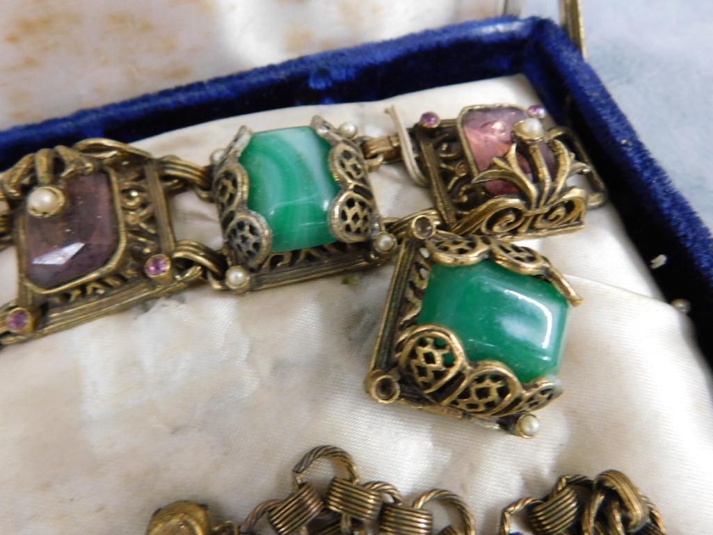 Vintage Costume Jewelry - "Jewels By Duane" - Necklace - Bracelet - Earrings - 5