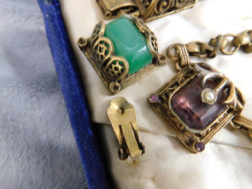 Vintage Costume Jewelry - "Jewels By Duane" - Necklace - Bracelet - Earrings - 9