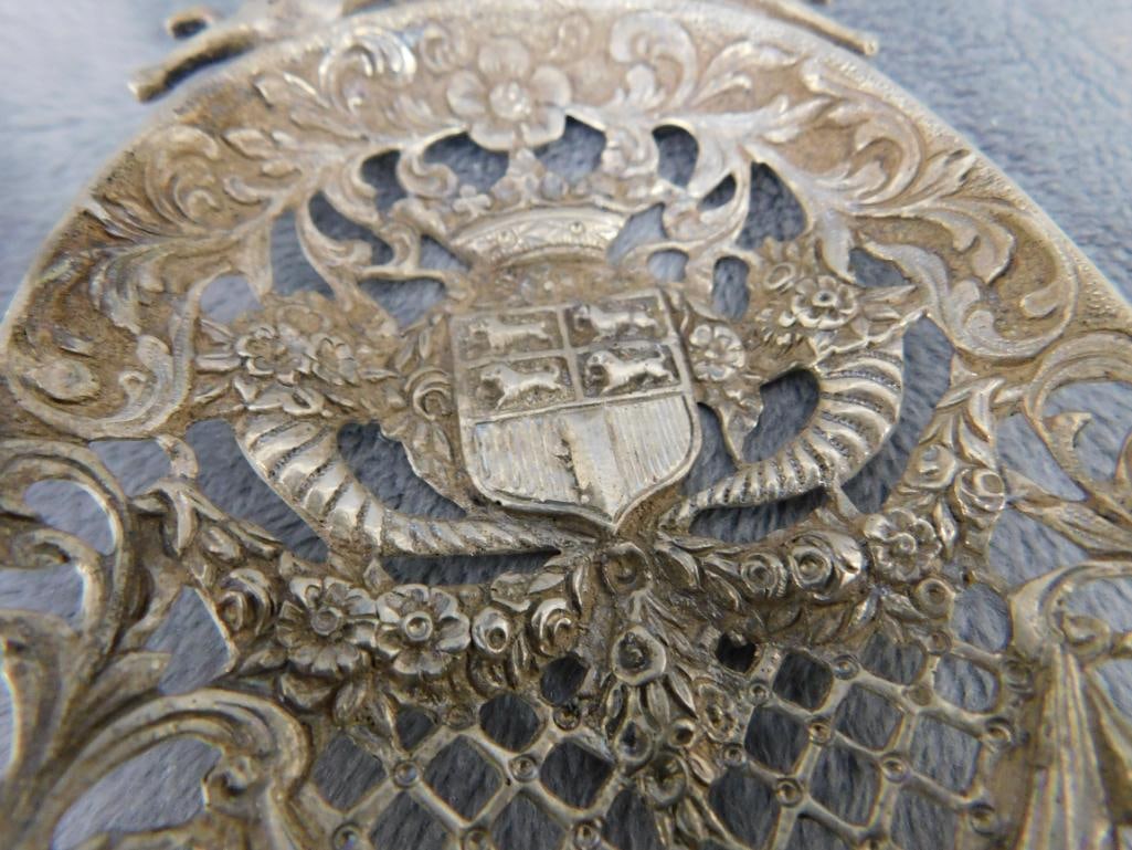 Sterling Silver - Ornate "Rotterdam" Spoon with Heron / Egret - 75 Grams - 5