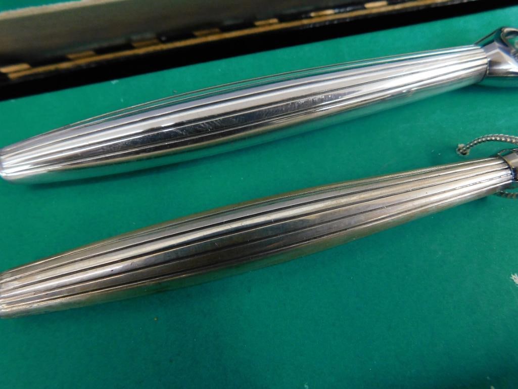 Sterling Silver - Towles - Sophisticate - Contempra House Bar Set - Weighted Tools - 4