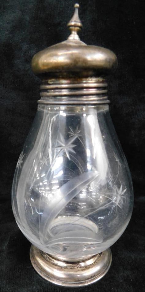 Sterling Silver - Weighted Sugar Shaker - 172 Grams TW: See Photos For Condition and Details