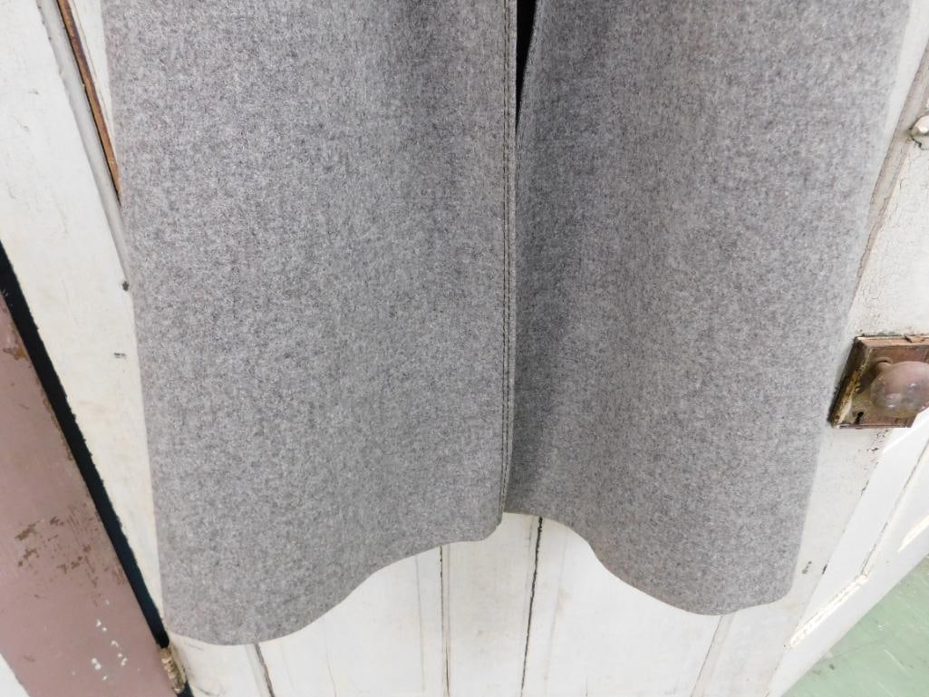 Vintage Bavarian Wool 3/4 Length Coat - Bayerischer Loden - 48" Long - 7
