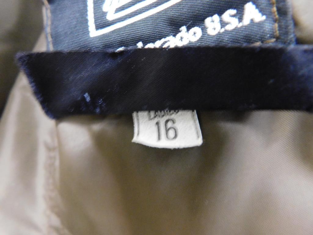 Altra - Colorado - Winter Snow Suit - Hooded Jacket and Pants - Ladies Size 16 - 8