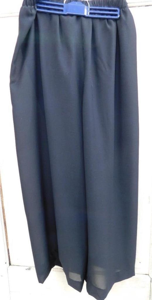 A.S.C. Collection 40" Long Culottes - Size 14: Black - See Photos For Condition and Details