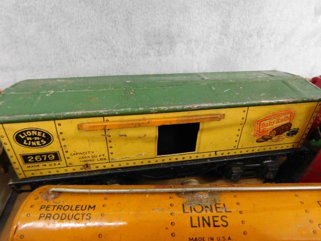 Vintage Litho Tin Lionel Train Set - No Track - As Is - 2