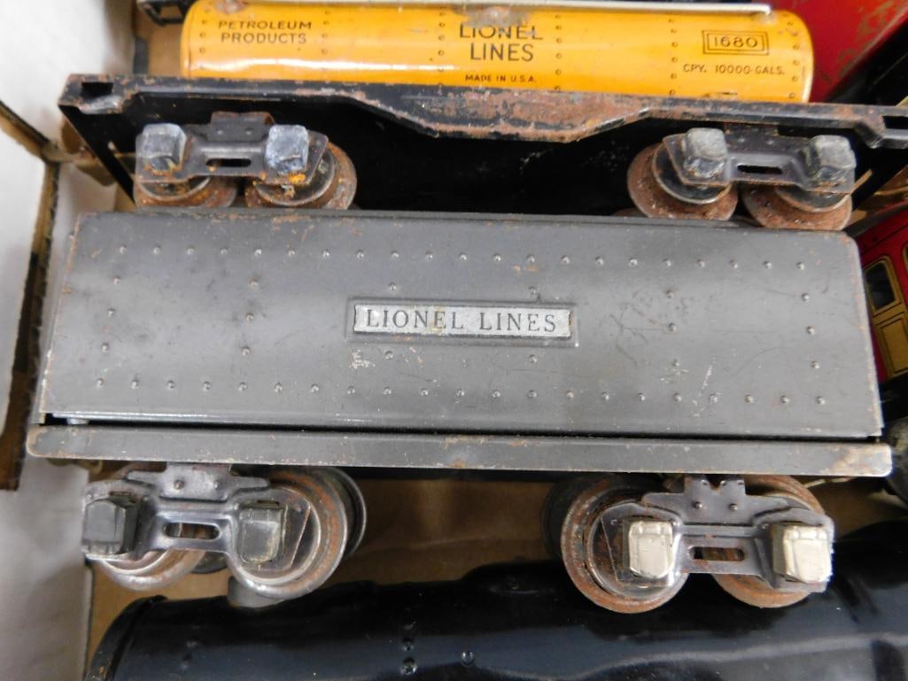 Vintage Litho Tin Lionel Train Set - No Track - As Is - 4