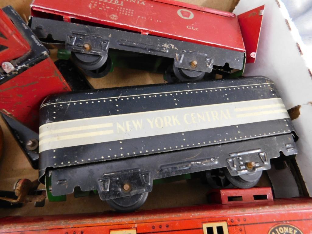 Vintage Litho Tin Lionel Train Set - No Track - As Is - 7
