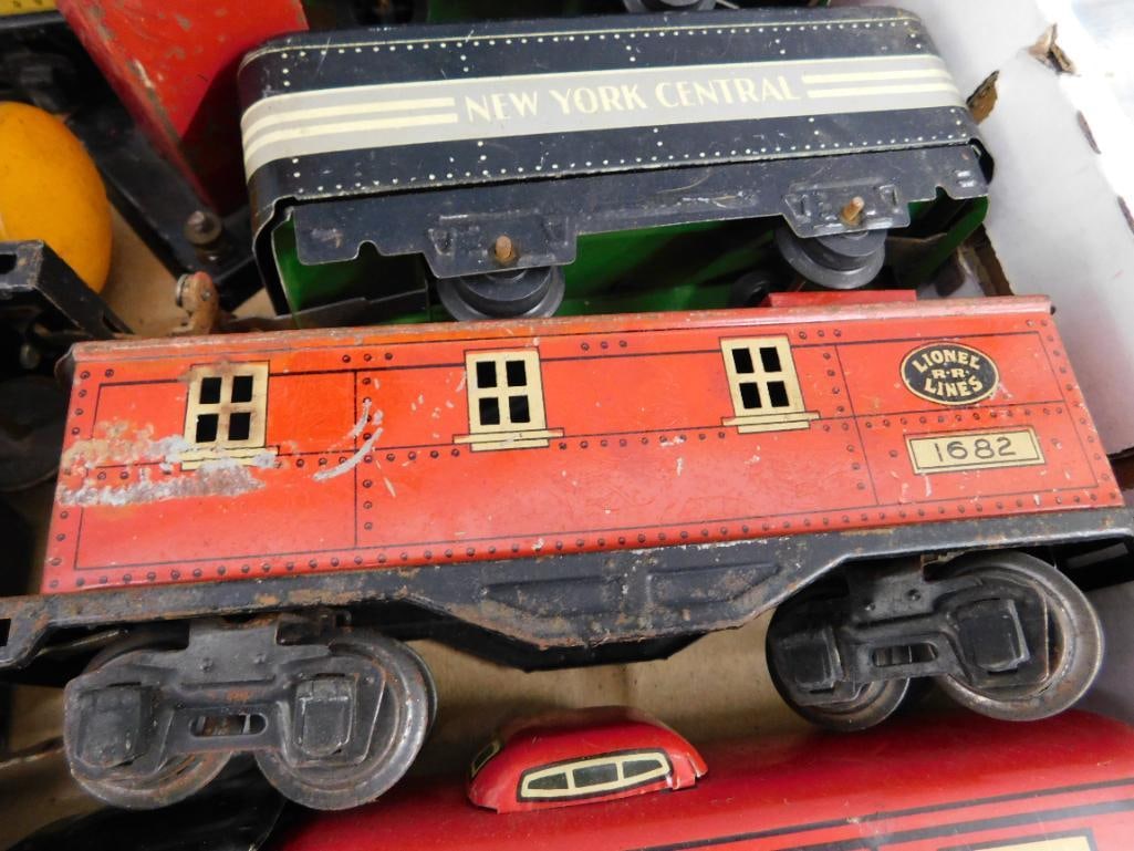 Vintage Litho Tin Lionel Train Set - No Track - As Is - 8