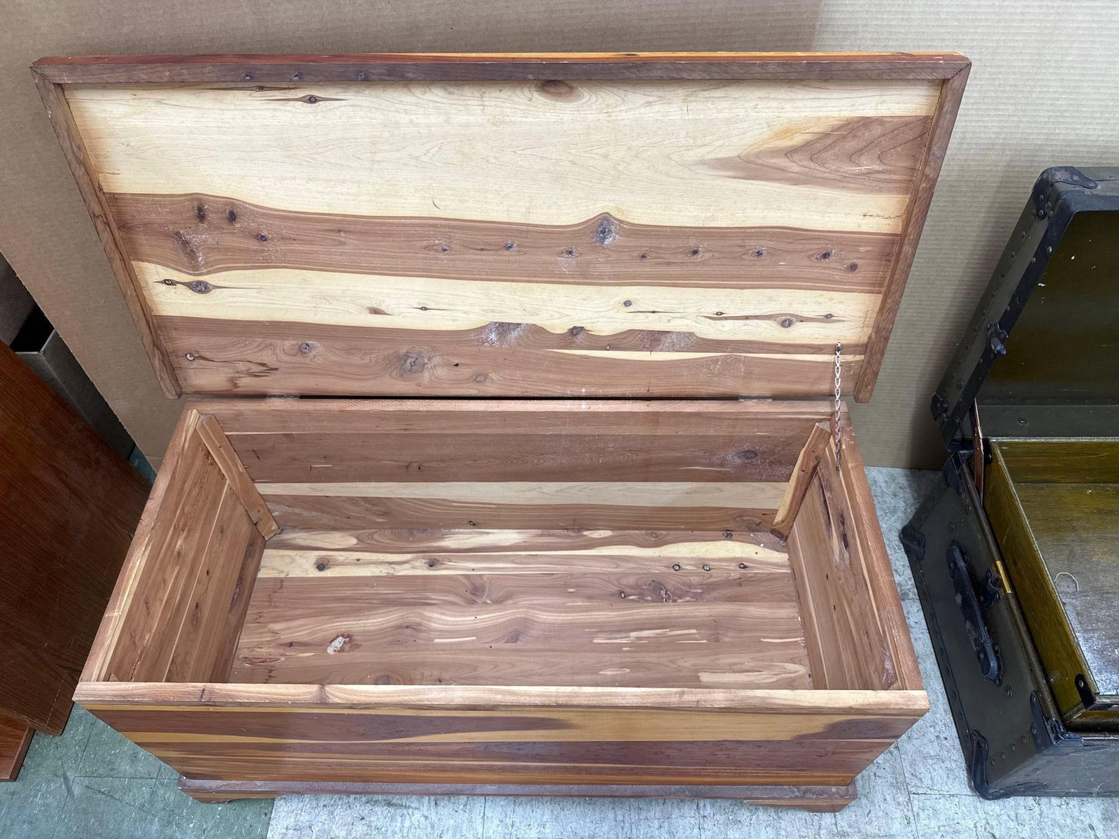 footed cedar chest - 3