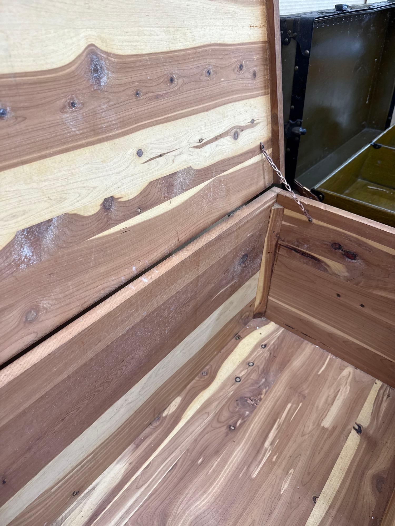 footed cedar chest - 4