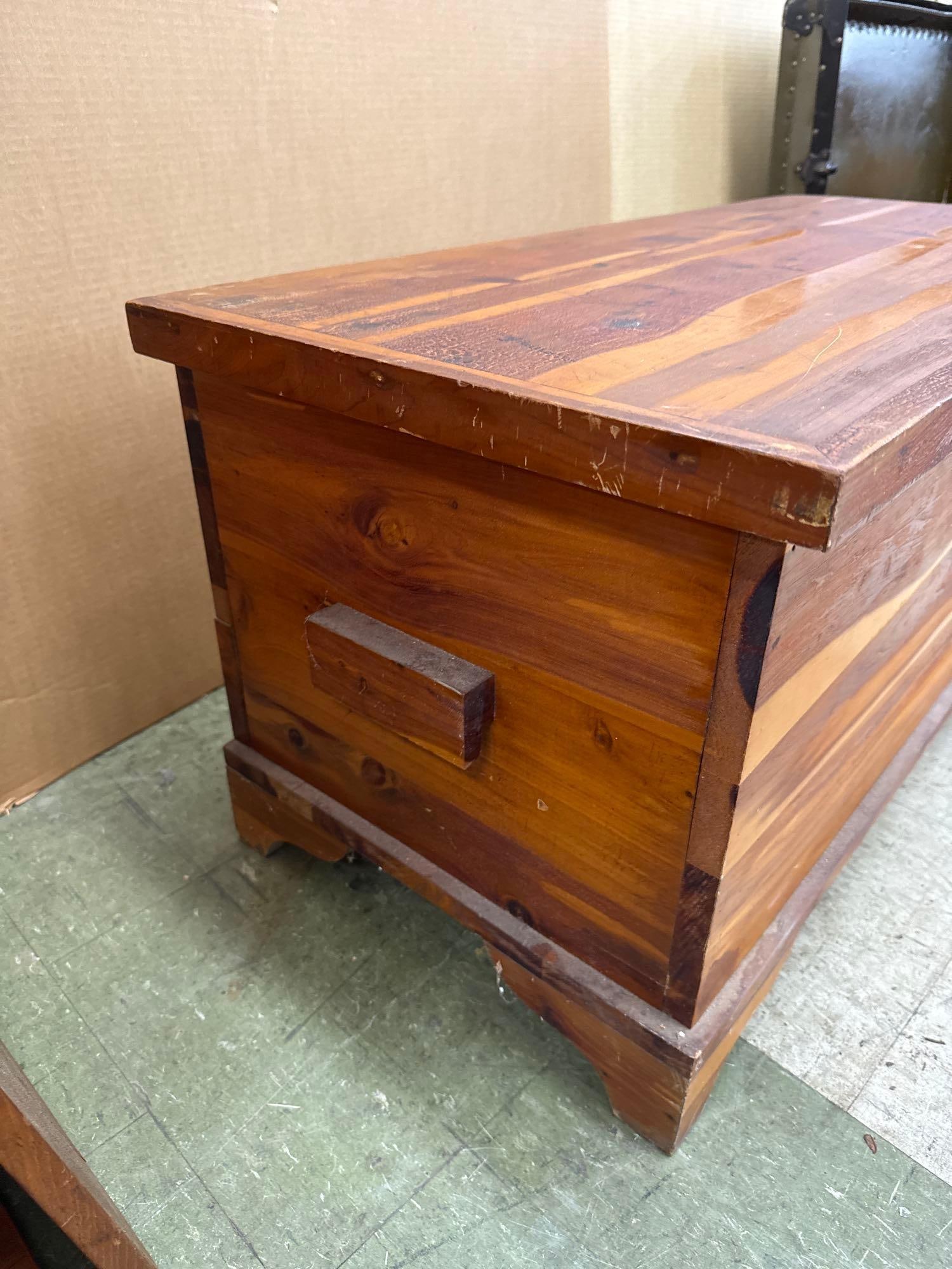 footed cedar chest - 5