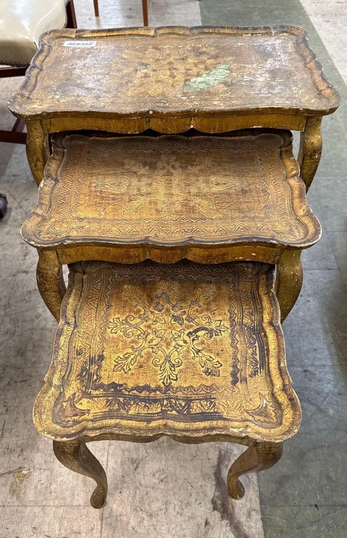 set of three nesting tables (1 of 5)