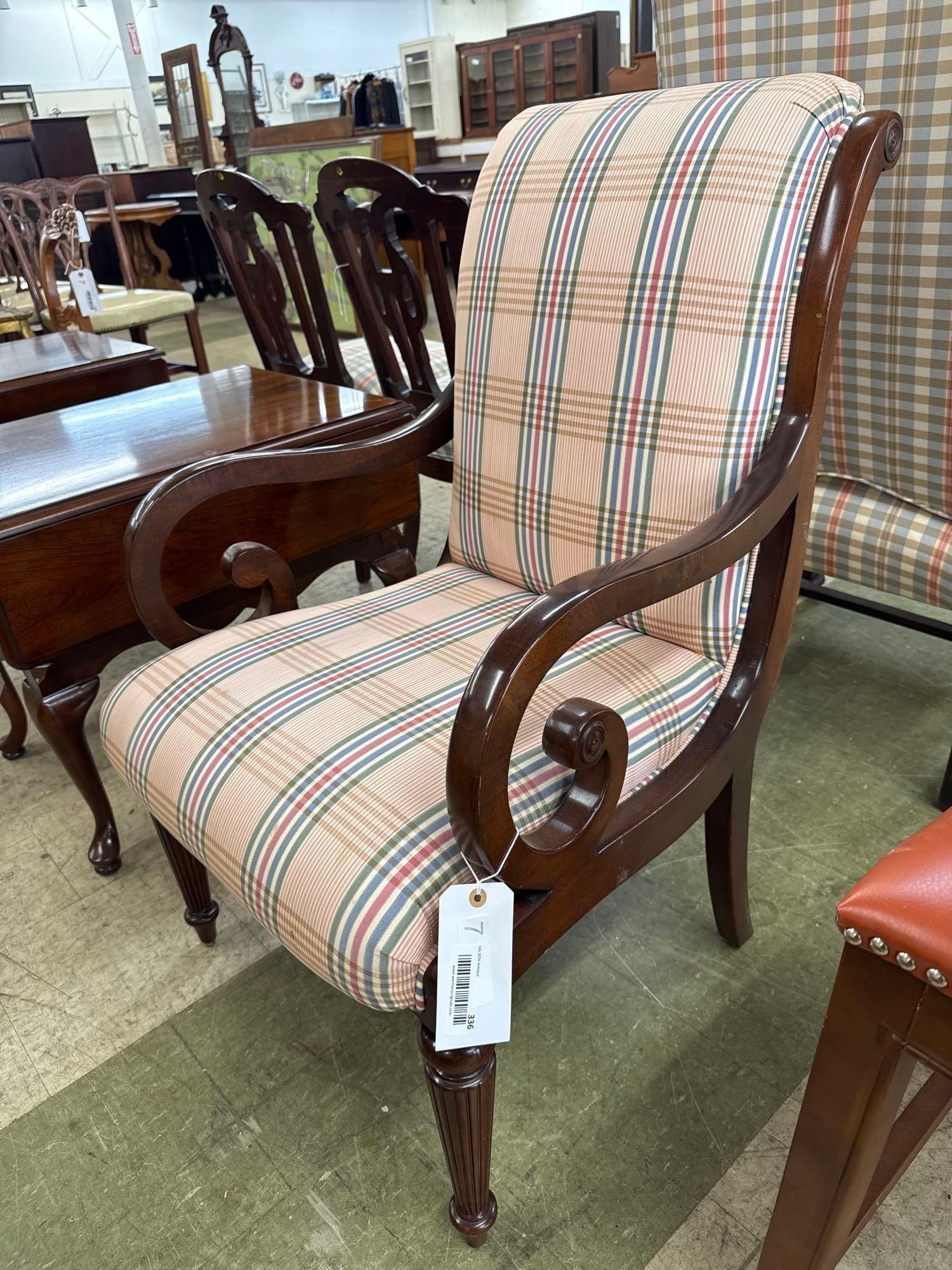 upholstered armchair - 2