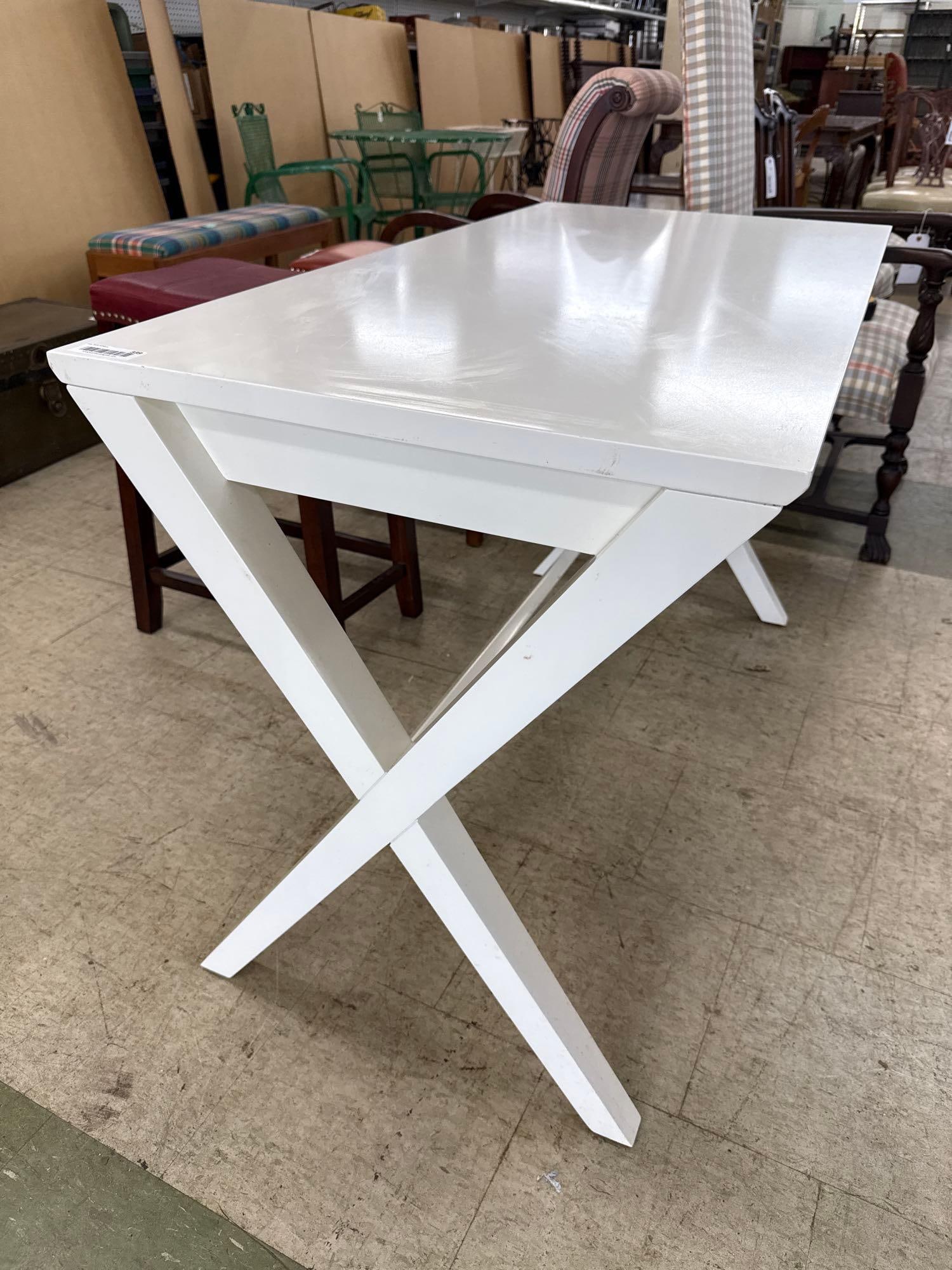 White veneer table - 2