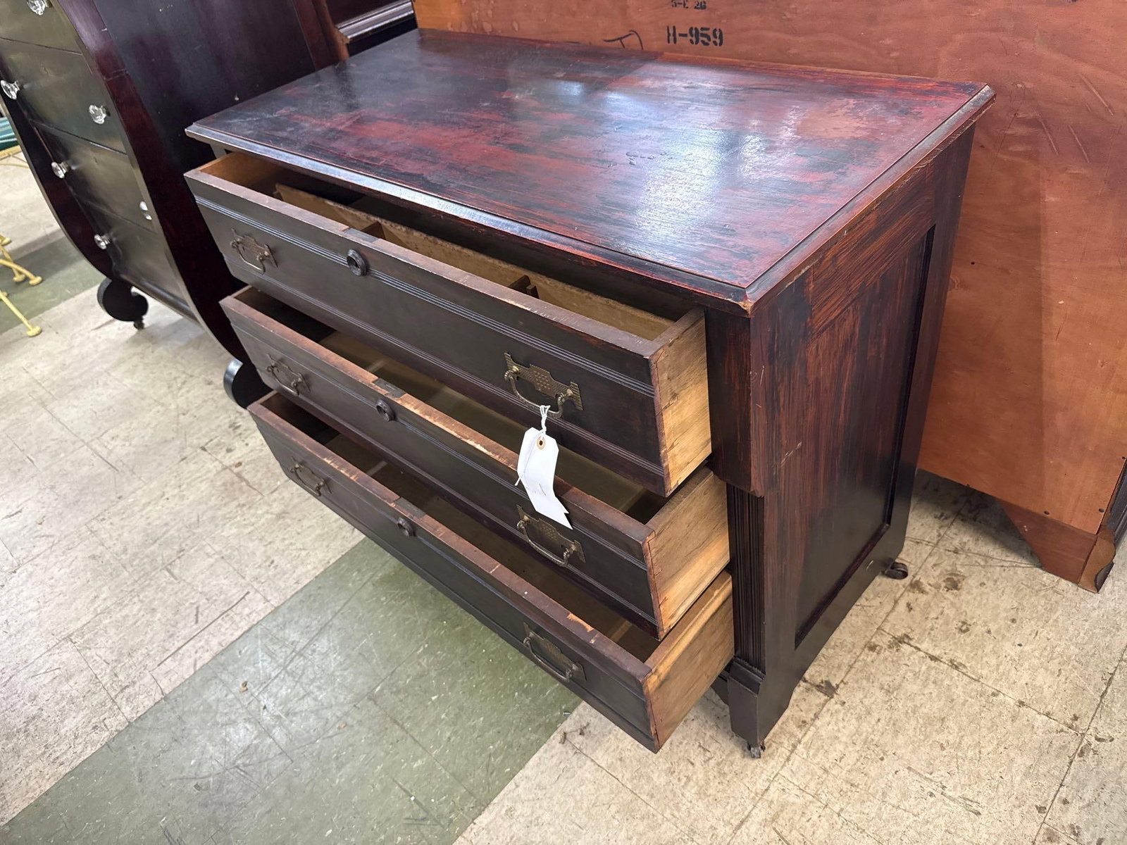 three drawer dresser - 4