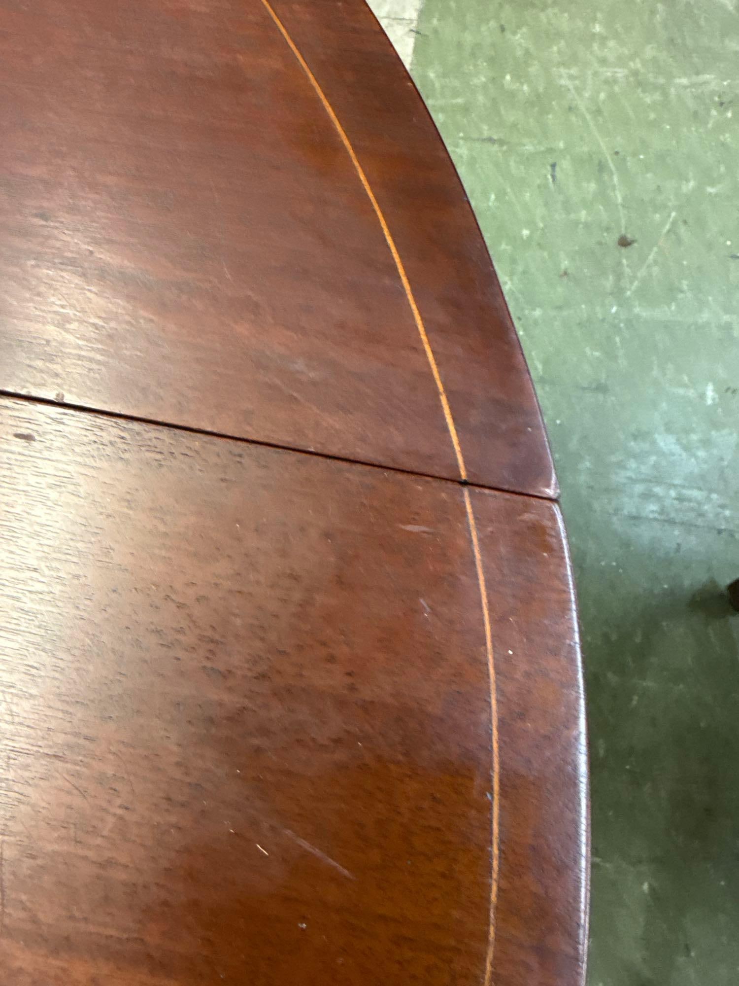 round gate leg table - 3