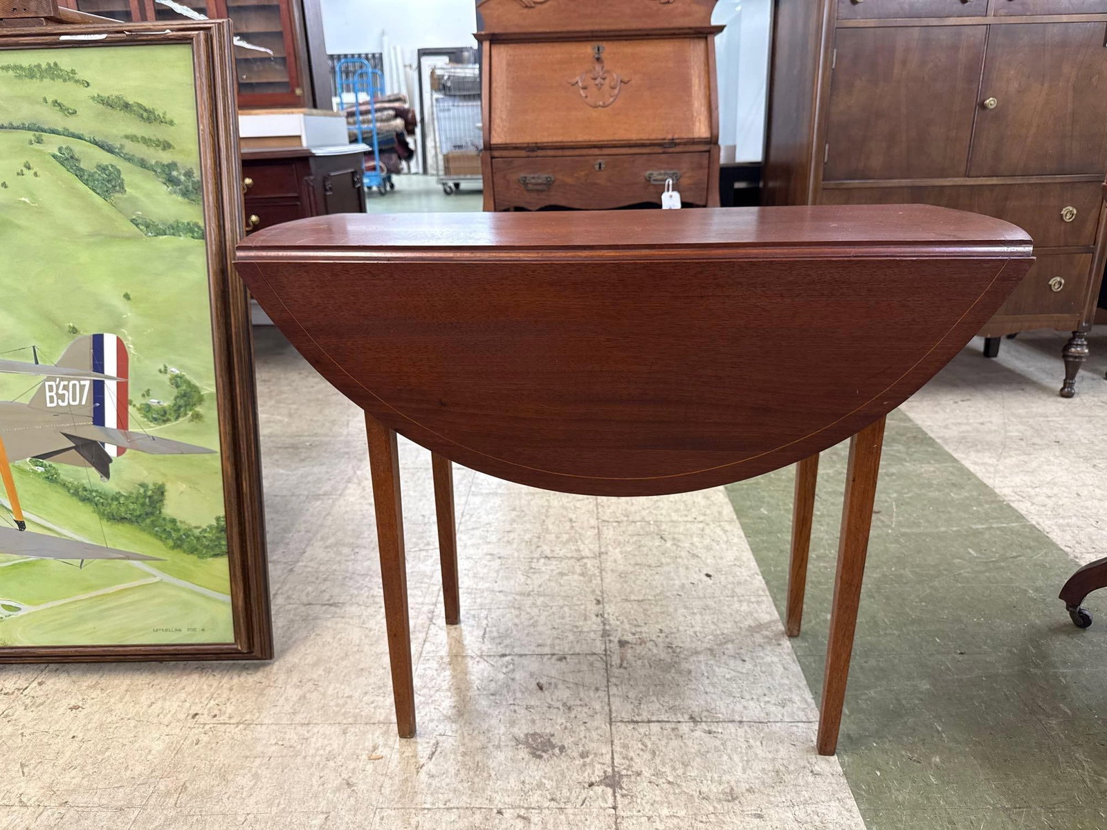 round gate leg table - 4