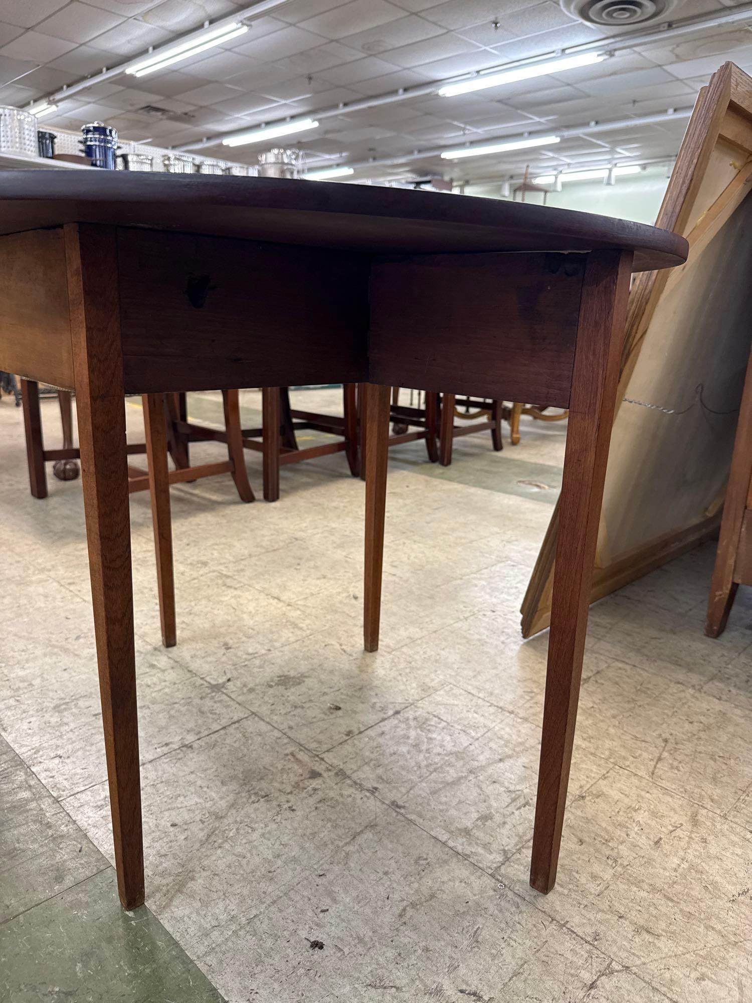 round gate leg table - 5