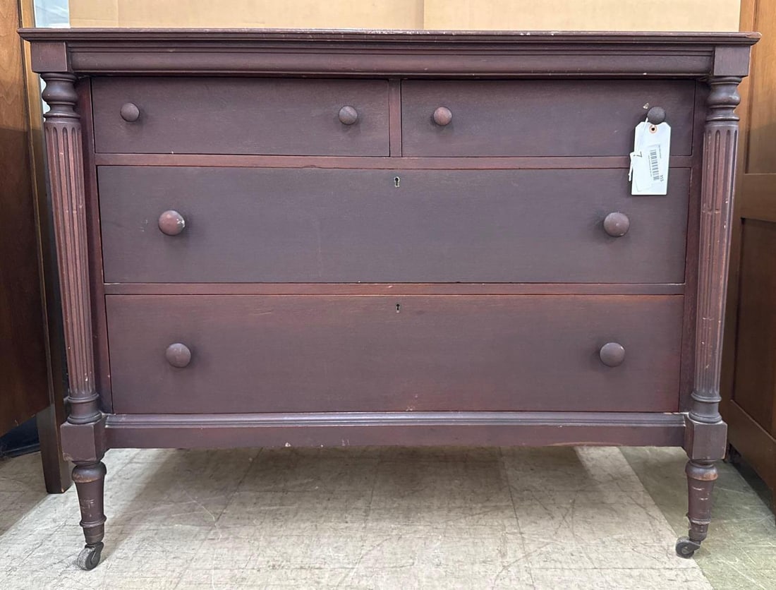 vintage Berkey & Gay dresser: 2 over 2. 36 inches tall 46 inches wide 24 inches deep