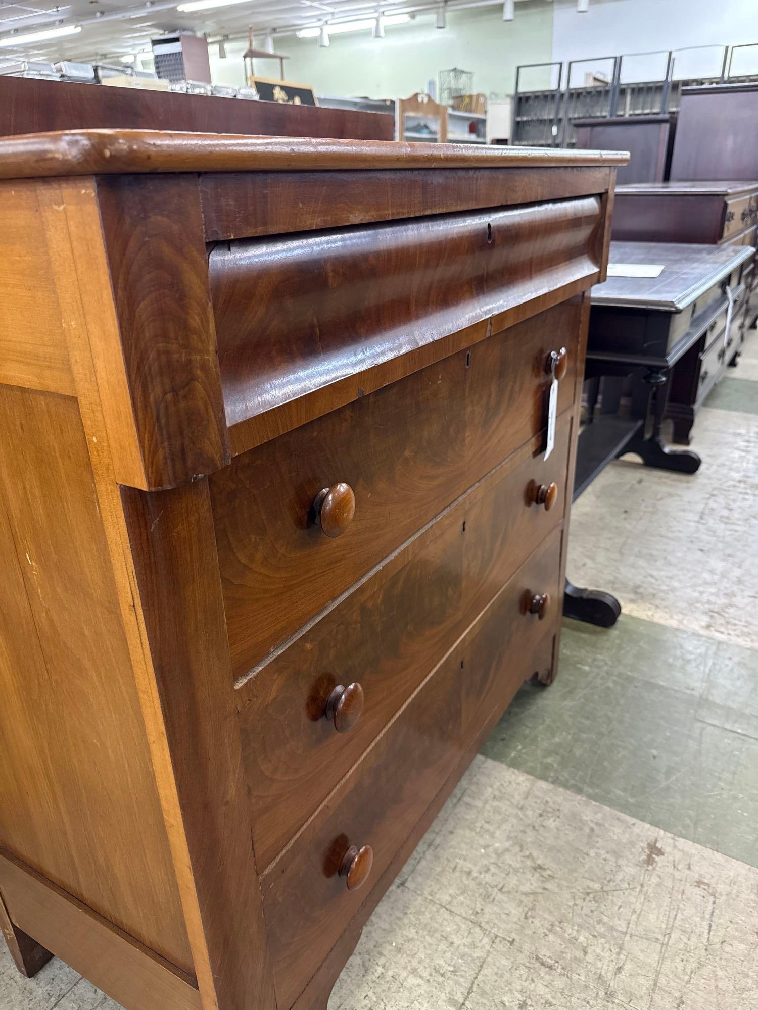 antique empire Dresser - 3