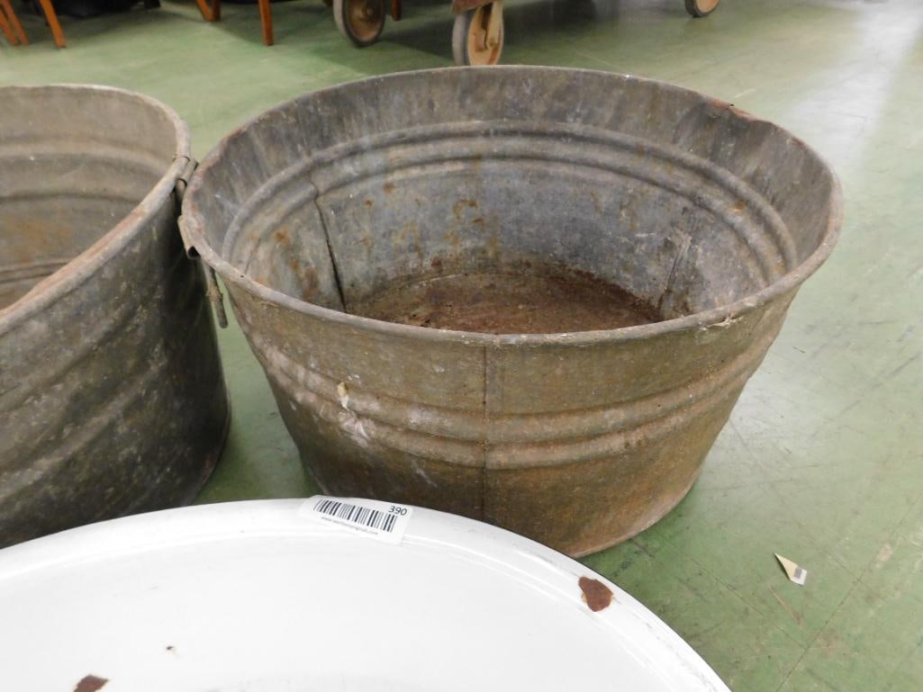lot of three vintage tubs - 6