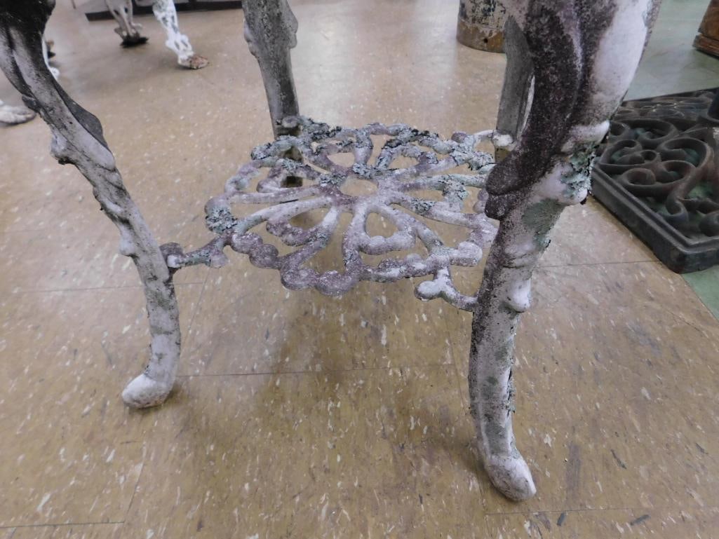 vintage aluminum patio table - 3