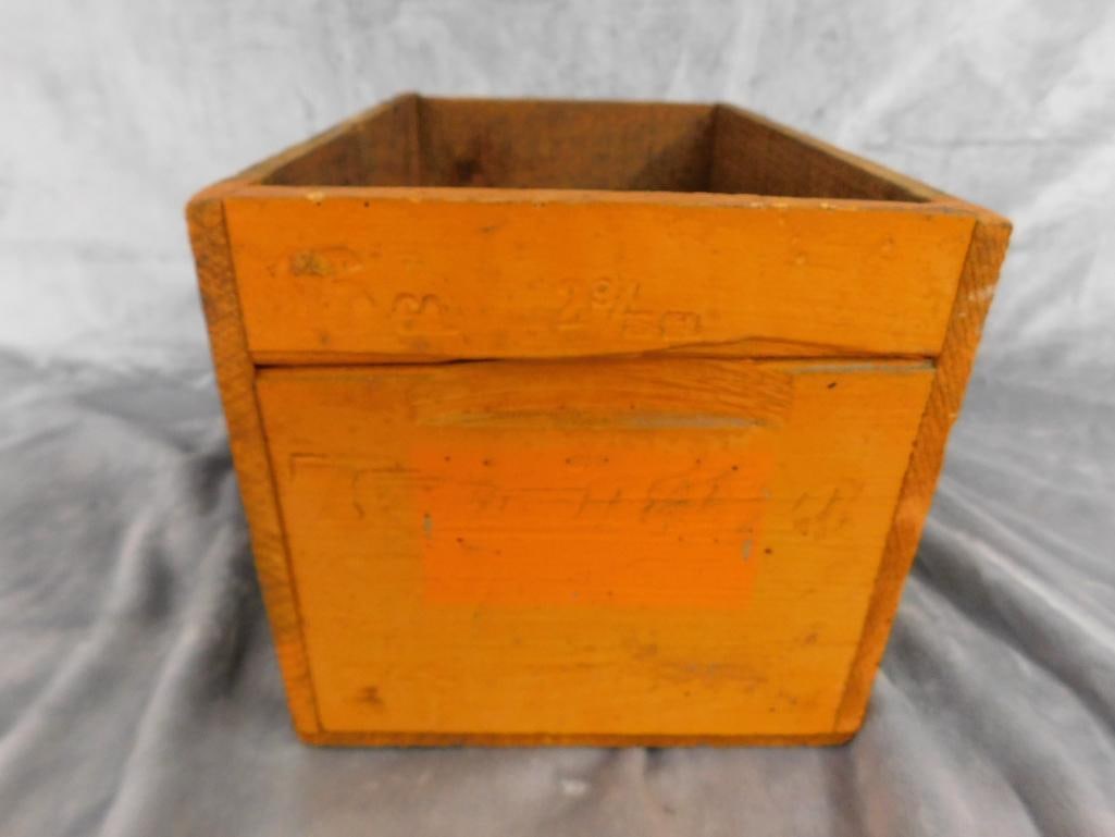 Remington "Shur Shot" Wood Ammo Crate - 8.5" x 14" x 9" - 3