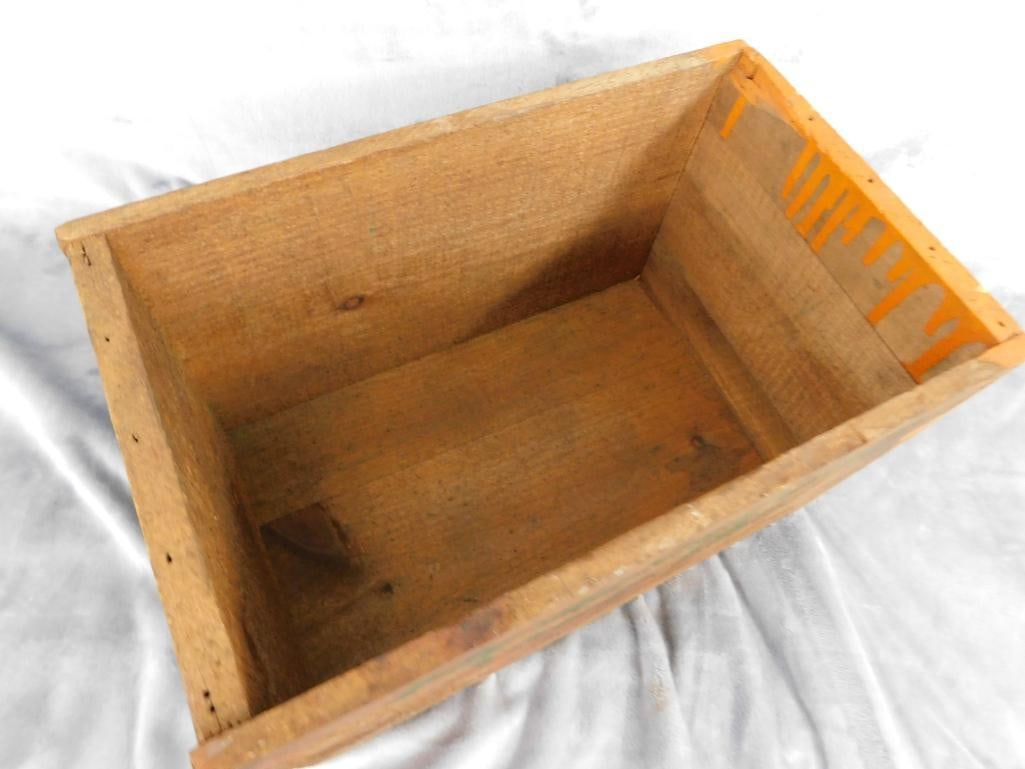 Remington "Shur Shot" Wood Ammo Crate - 8.5" x 14" x 9" - 6