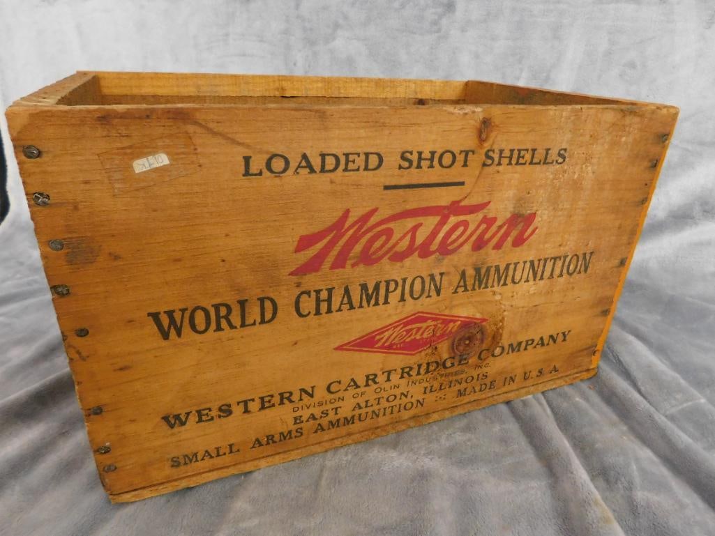 Western "Loaded Shot Shells" - 9" x 15"x 9" - 2