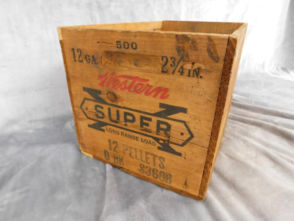 Western "Loaded Shot Shells" - 9" x 15"x 9" - 3