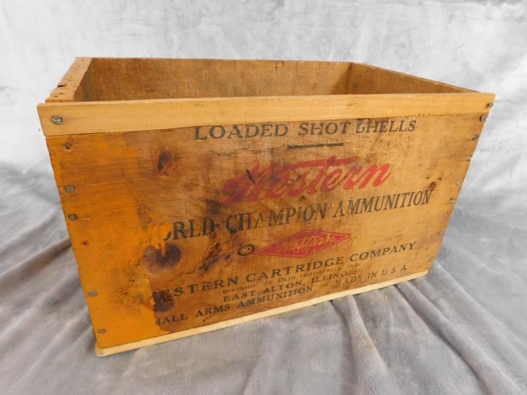 Western "Loaded Shot Shells" - 9" x 15"x 9" - 6