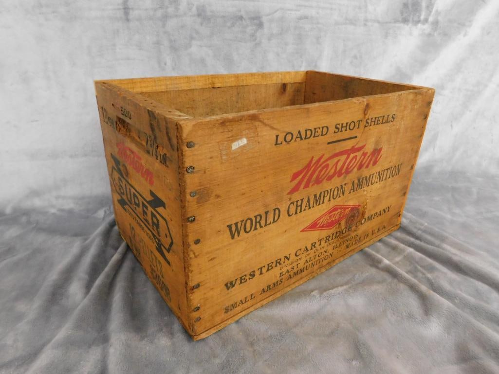 Western "Loaded Shot Shells" - 9" x 15"x 9" - 8