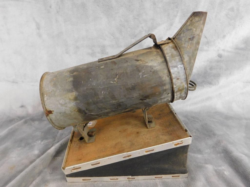 Vintage Bee Hive Smoker - 9.75" x 8.5" x 5" - 3