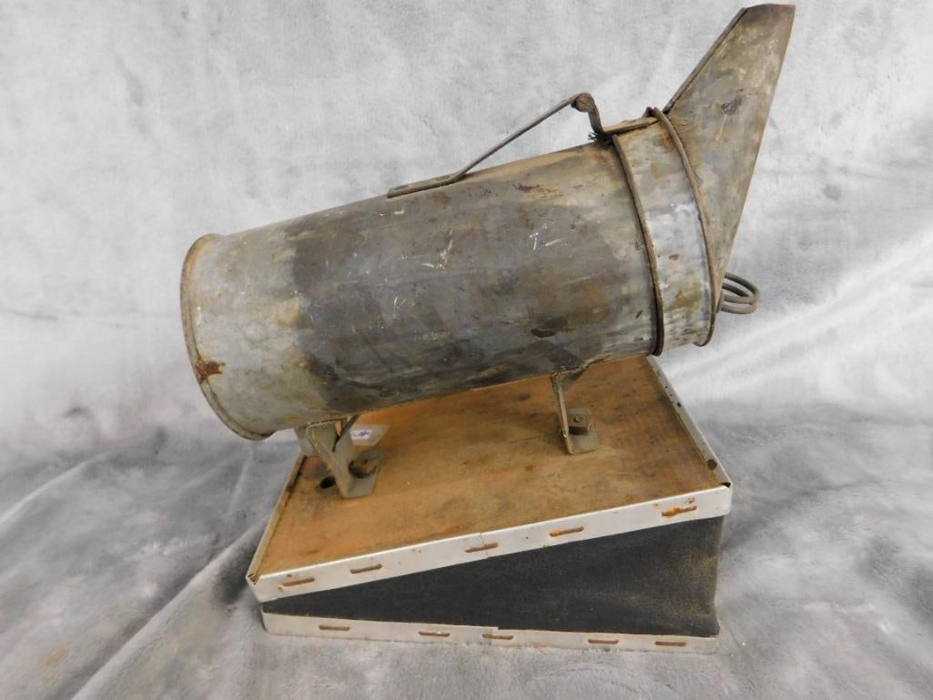 Vintage Bee Hive Smoker - 9.75" x 8.5" x 5" - 7