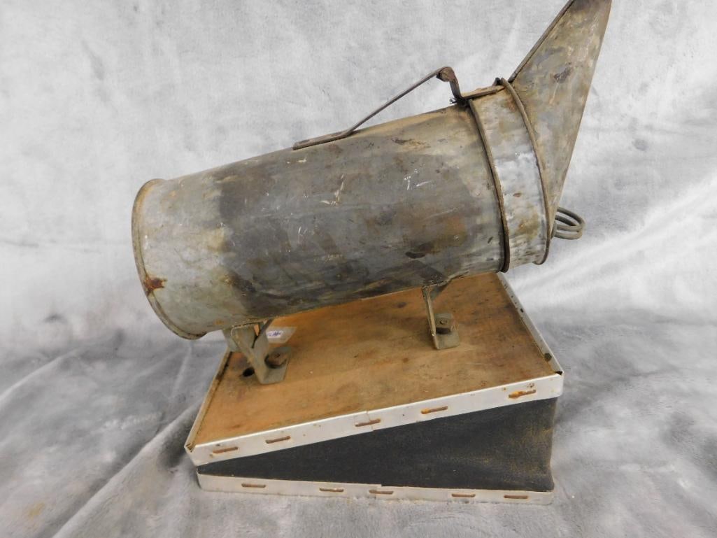 Vintage Bee Hive Smoker - 9.75" x 8.5" x 5" - 8