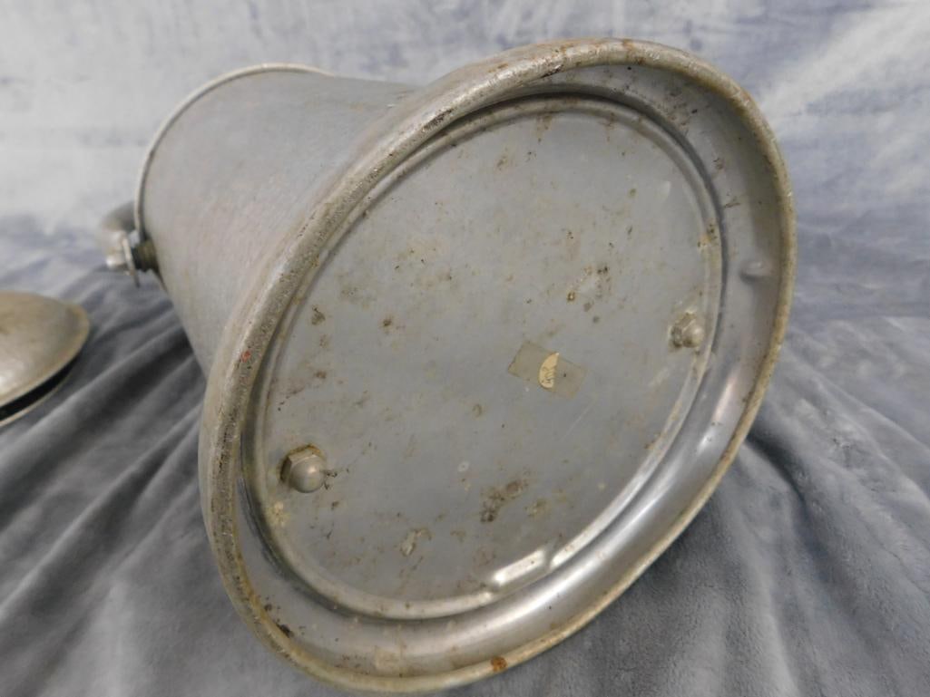 Vintage Aluminum Bottle Cooler with Porcelain Insulator - 15" x 8.5" - 7