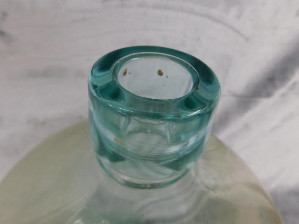 1928 - 5 Gallon Glass Water Jar - 19" x 10.5" - 2