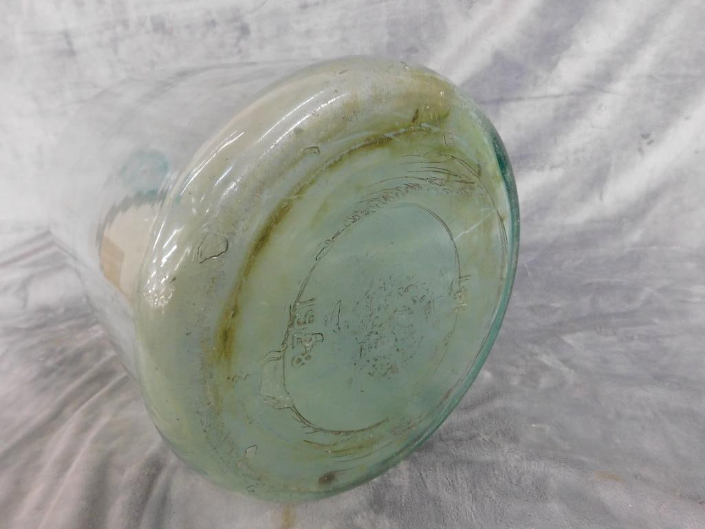 1928 - 5 Gallon Glass Water Jar - 19" x 10.5" - 5