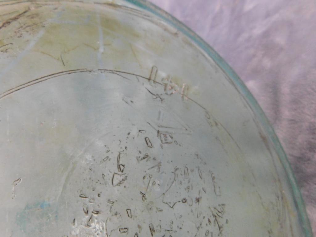 1928 - 5 Gallon Glass Water Jar - 19" x 10.5" - 7