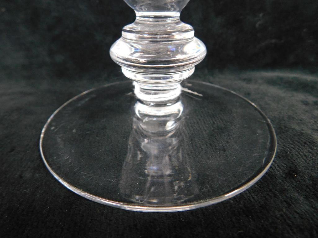 Waterford Crystal - Ireland - Pair of Candle Stick Holders - 8" x 3.5" - 5